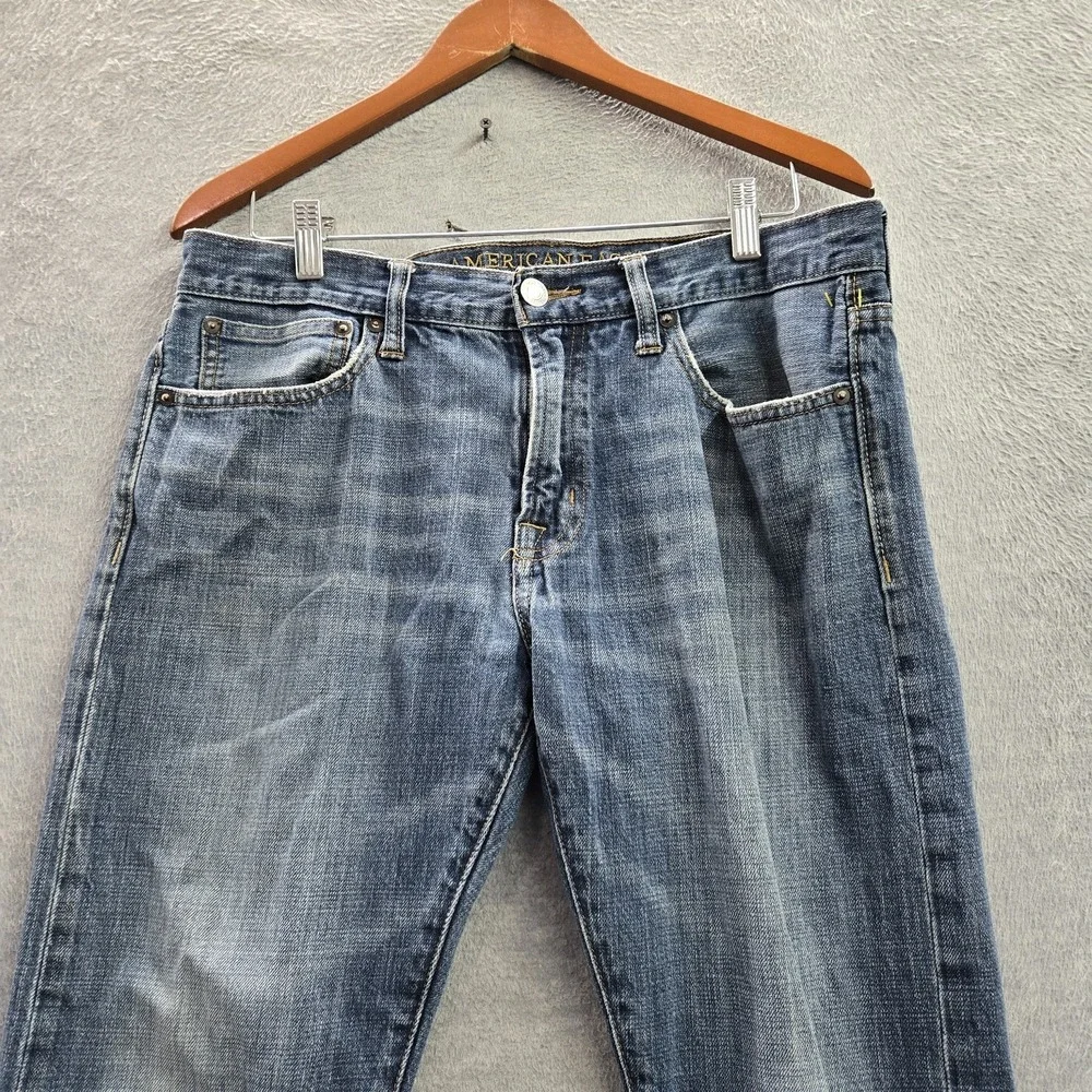 American Eagle Outfitters Men Jeans‎ 32/30 Blue Denim Slim 28
